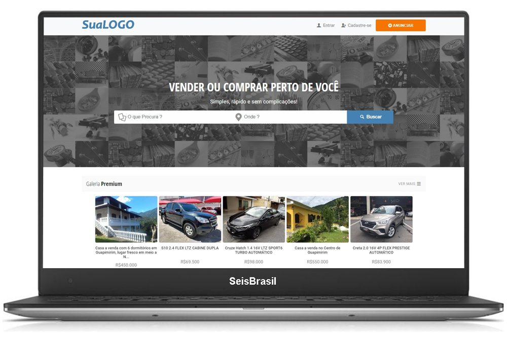Script de Classificados em Php Responsivo