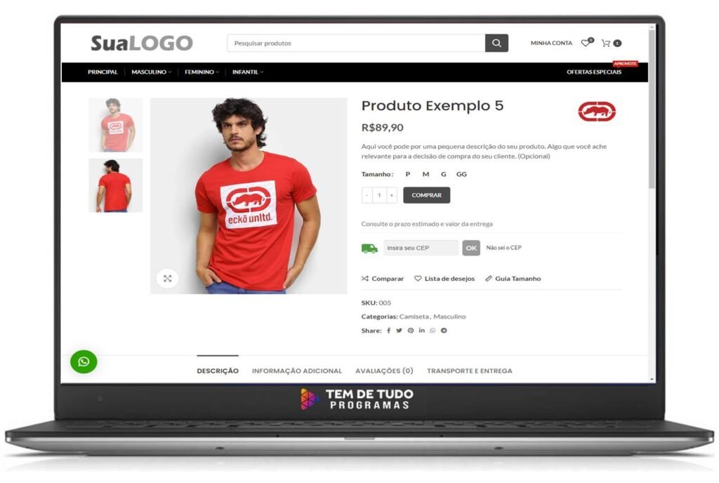 Loja Virtual Para Produtos de Vestuario Pronta para Vender 1 Reinterprets the classic bookshelf