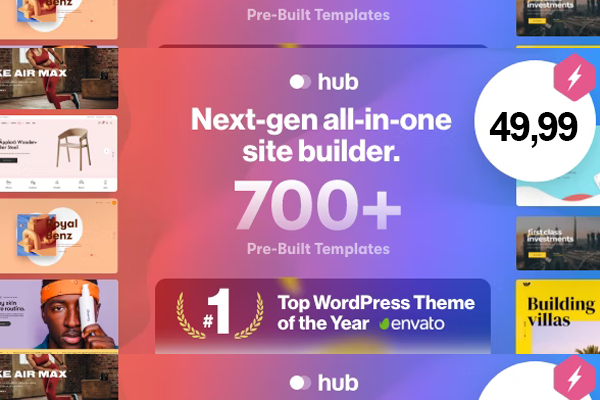 Hub - Responsive Multi-Purpose WordPress Theme