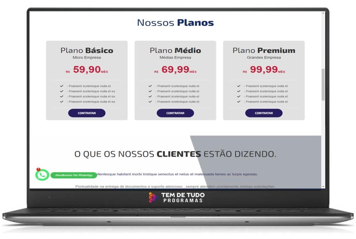 Script Site Pronto Contabilidade e Contadores em php 1 Script Site Pronto Contabilidade e Contadores em php