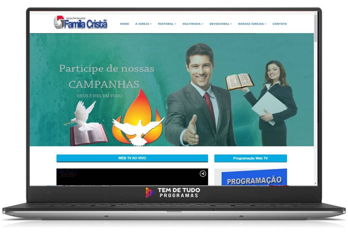 Site para Igreja Modelo Povo de Deus 1 Site para Igreja Modelo Povo de Deus